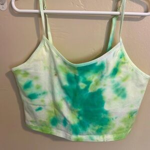 Cat & Jack girls tye dye tank size XL 14